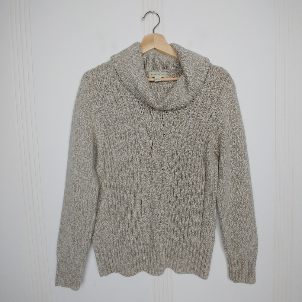 Appleseeds Taupe Sweater